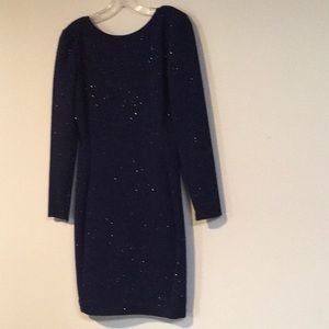 Morton Myles Vintage dress navy blue